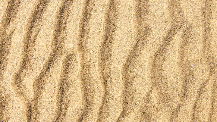 Sand resembling stretch marks Lines and ridges in the sand resembling stetch marks on skin